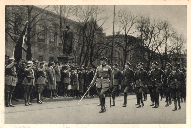 Апрель 1889. Фрайкор Оберланд. Железная дивизия Фрайкор. Freikorps 1920.