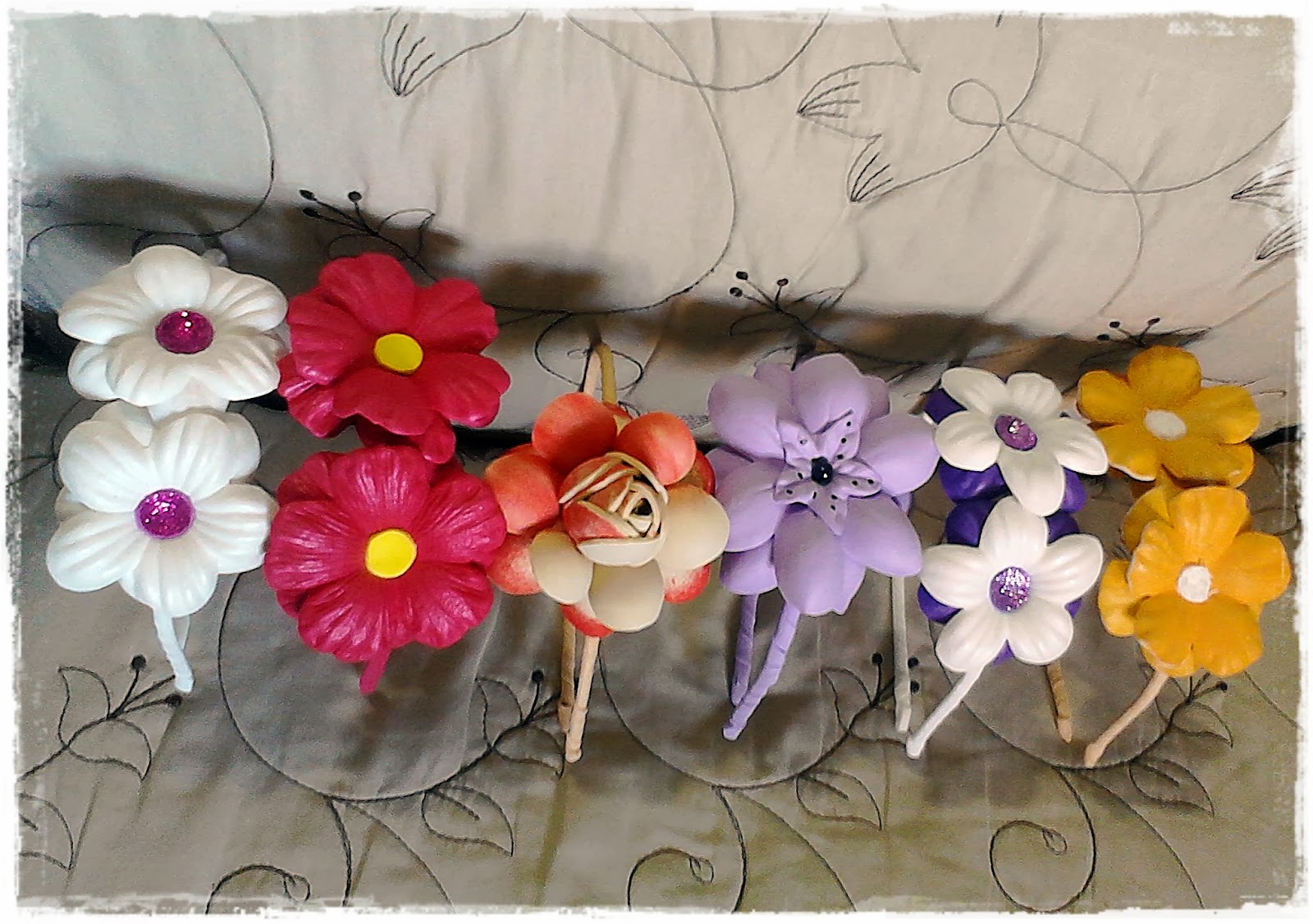 Blog Luana Alves Artesanato em EVA Tiaras de Flores em e.v.a Lindas