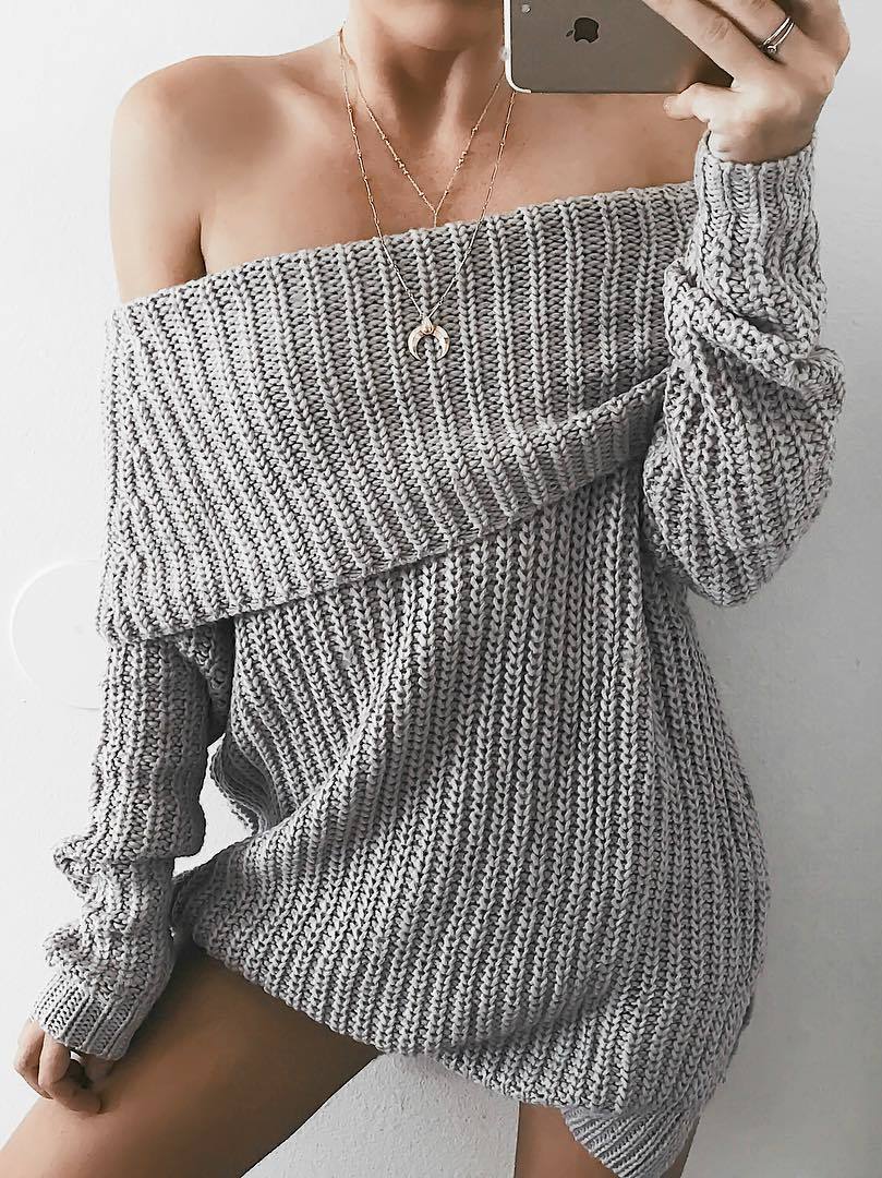 amazing knit sweater dress