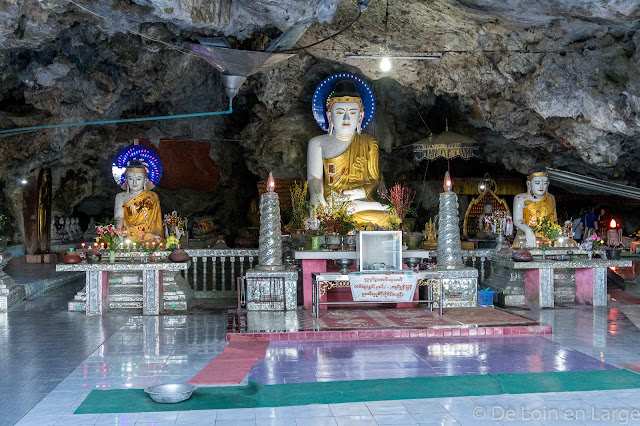 Grotte de Kwat Ka Taung - Région de Hpa An - Myanmar Birmanie