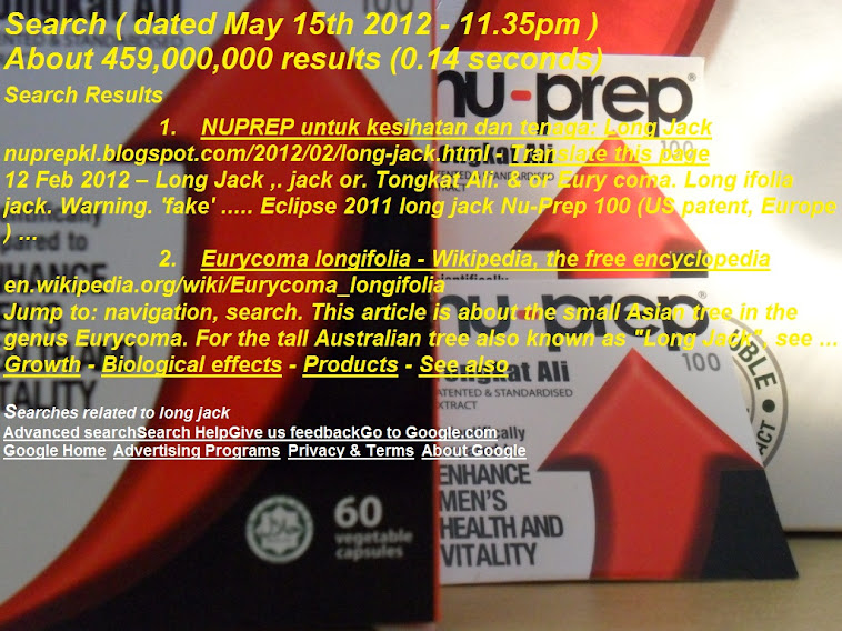 Google Search May15th2012 Top List No1 Nu-Prep100 water soluble extract Freeze Dried US,EUpatent