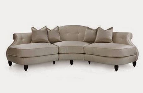 Curved Contemporary Sofa