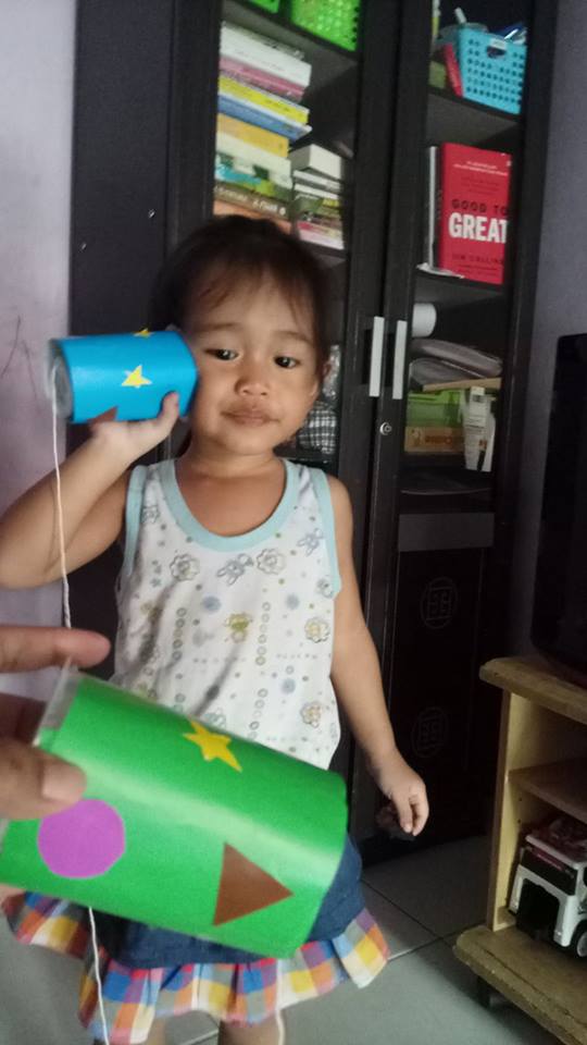 Buku Harian Anak-Anak: DIY Cara Mudah Membuat Telepon Kaleng untuk
