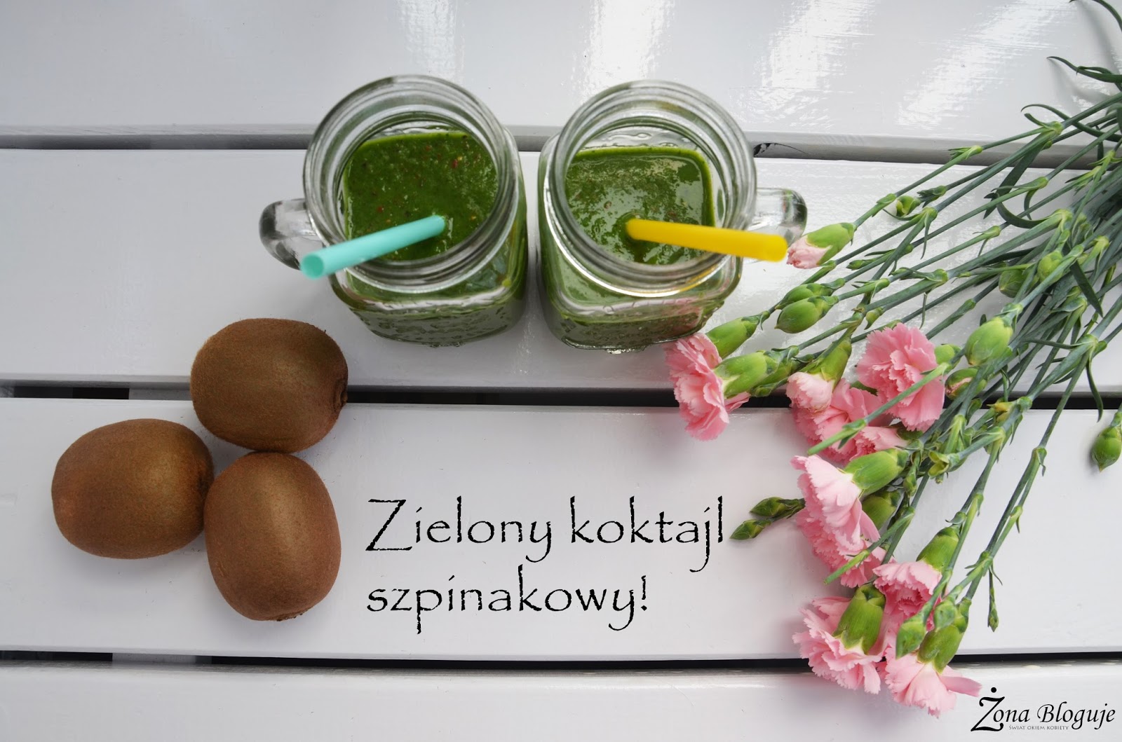 Zielony koktajl czyli smoothie szpinakowe! Zielony koktajl czyli smoothie szpinakowe!