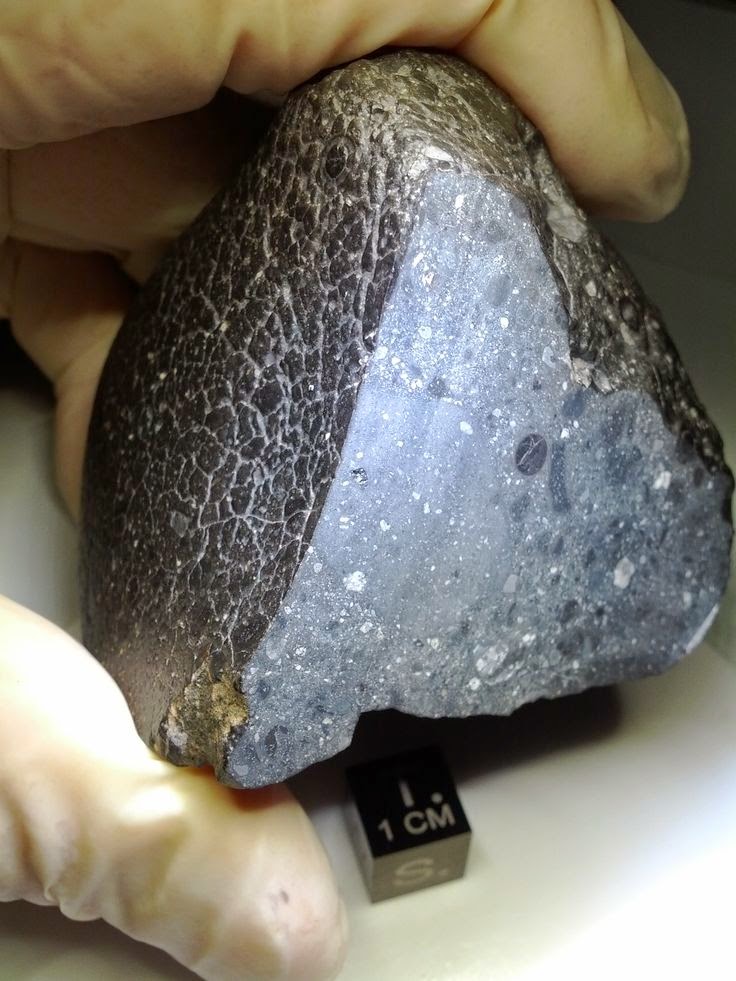 Meteorite From Mars is Water-Rich