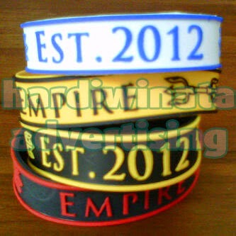 HARDIWINATA ADVERTISING: GELANG KARET EMBOSS MURAH EFEK ...