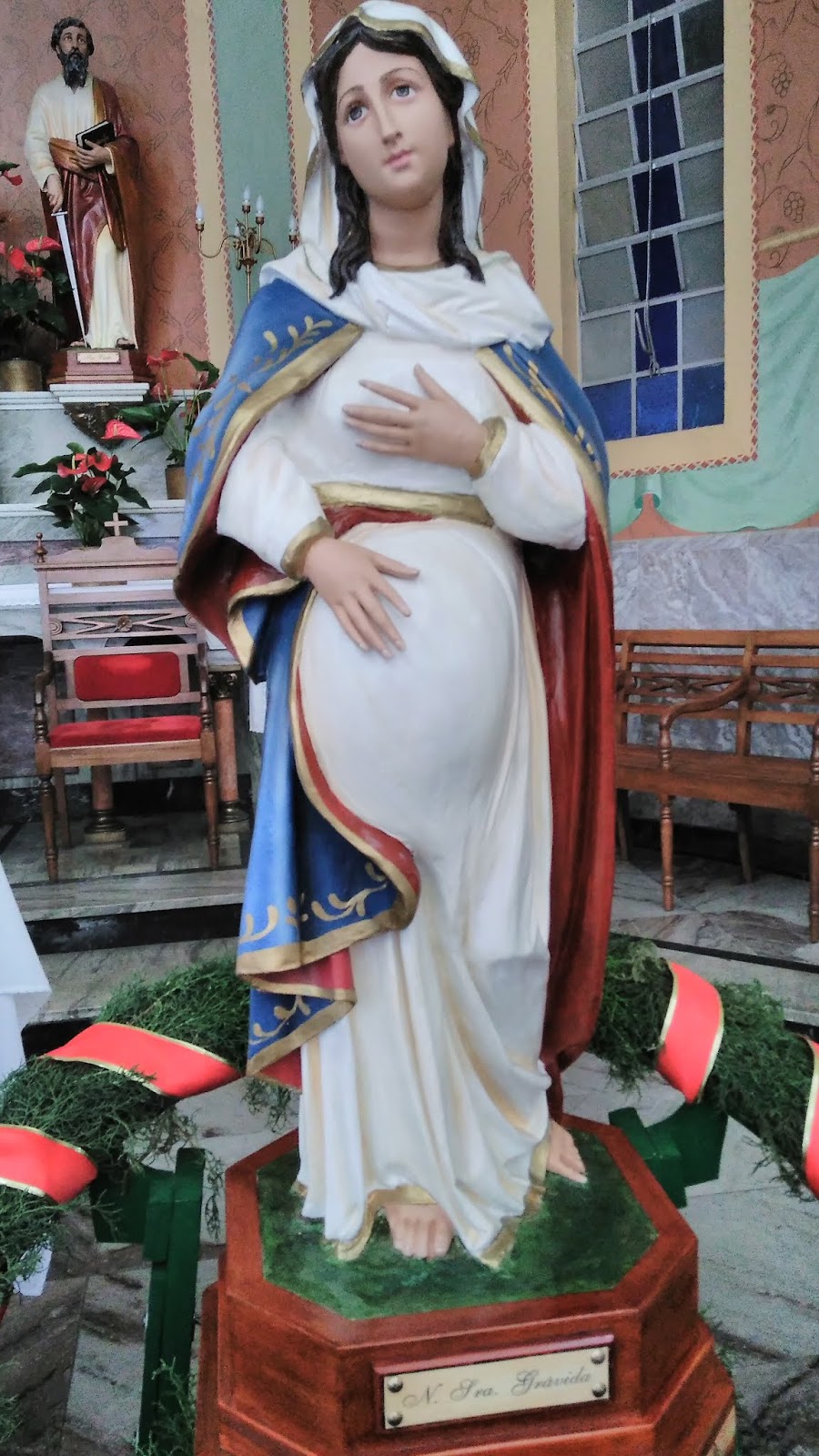 Imagem de Nossa Senhora grávida, foto, 1