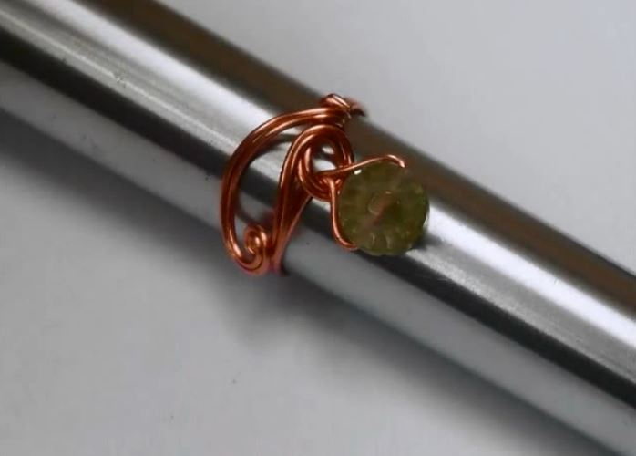 Offset Bead Wire Wrapped Ring Tutorial The Beading Gem's Journal
