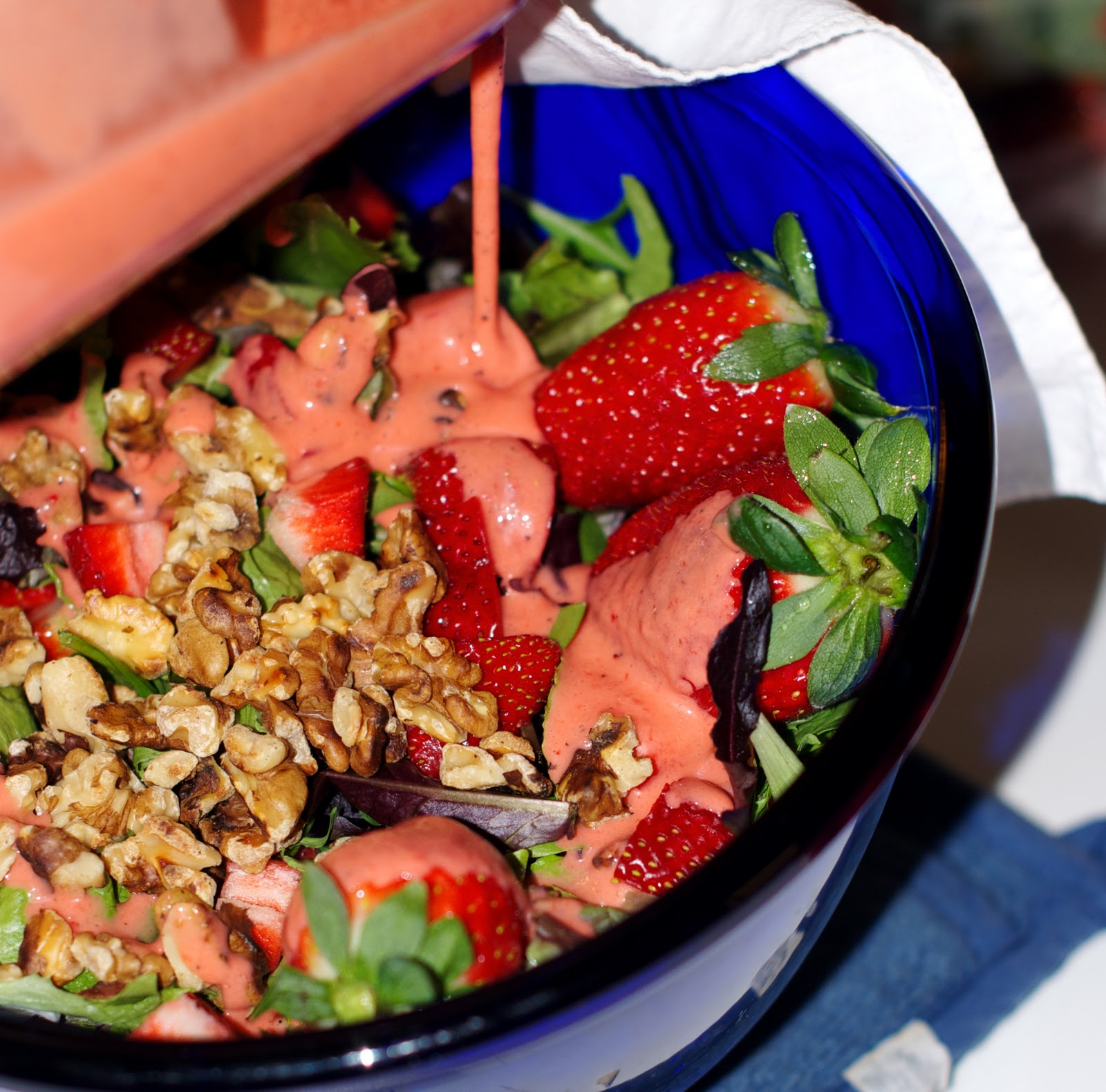 Stroud Is All Over the Place Going Green, Red, and Garlicky