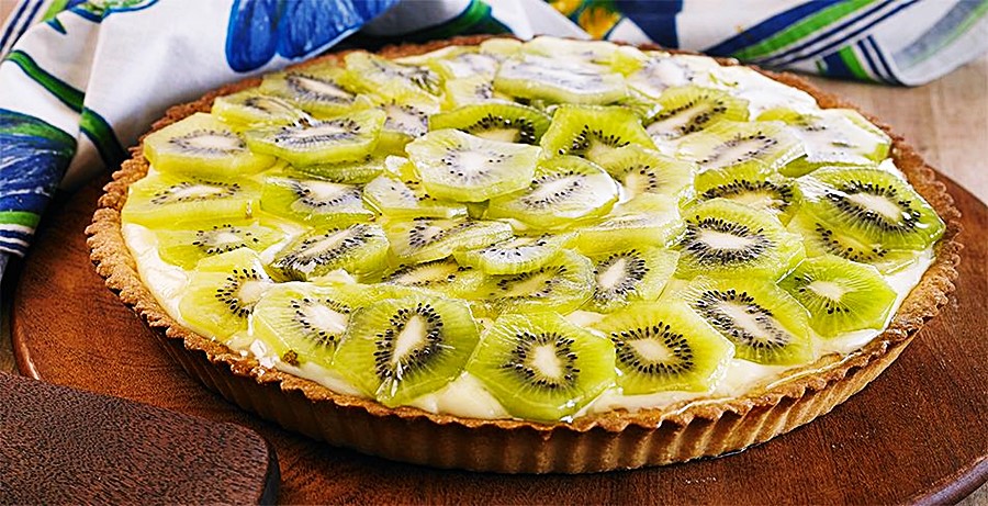 Receita: Torta de Kiwi 🥝