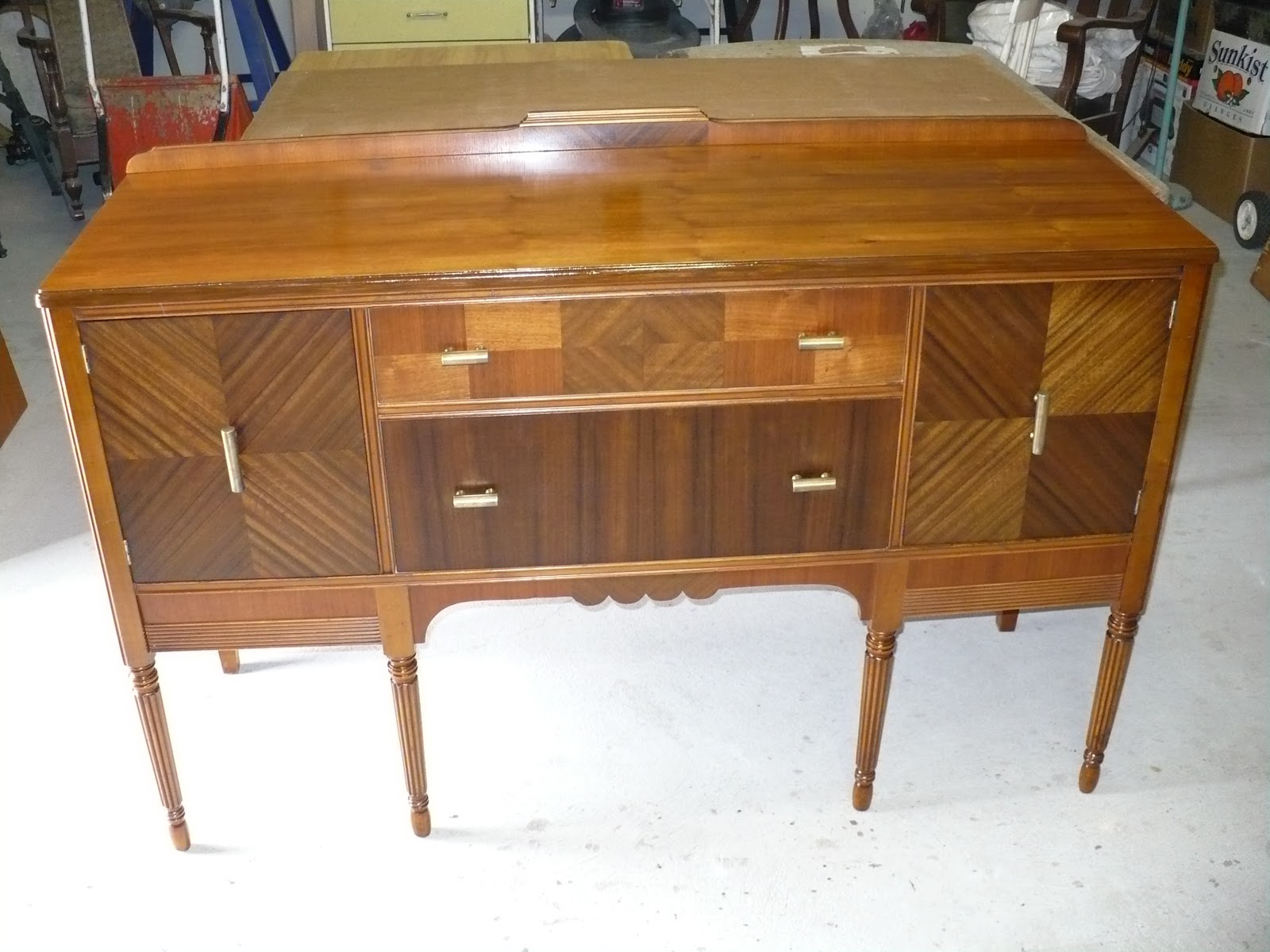 Frontier Furniture Repair and Restoration Mid 20th Century Veneered