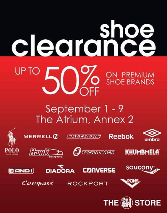 Manila Shopper SM Fairview Bag & Shoe Clearance Sale Sept 2016