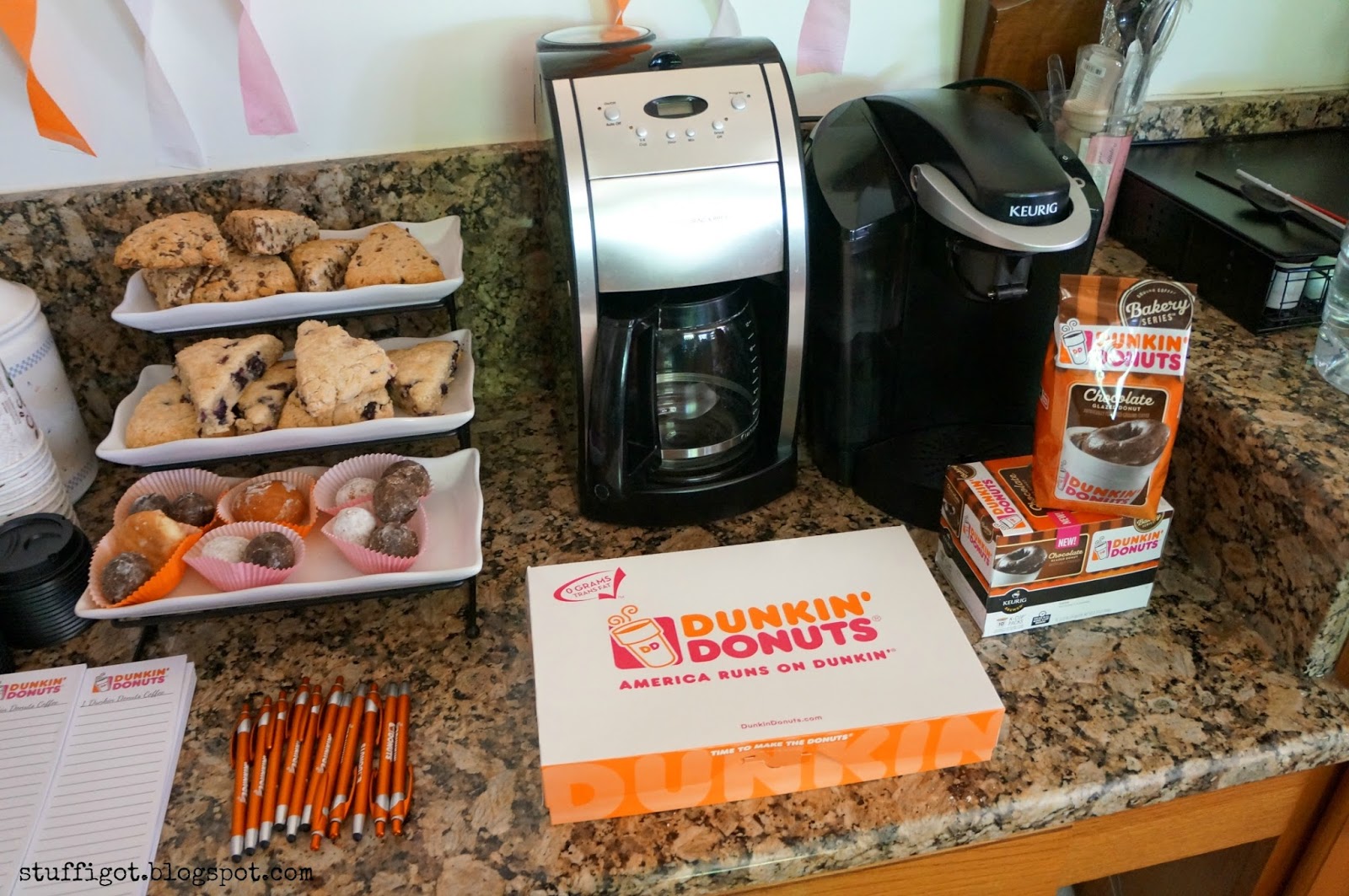 Crafty And Wanderfull Life Dunkin' Donuts Bakery Series Coffee House Party