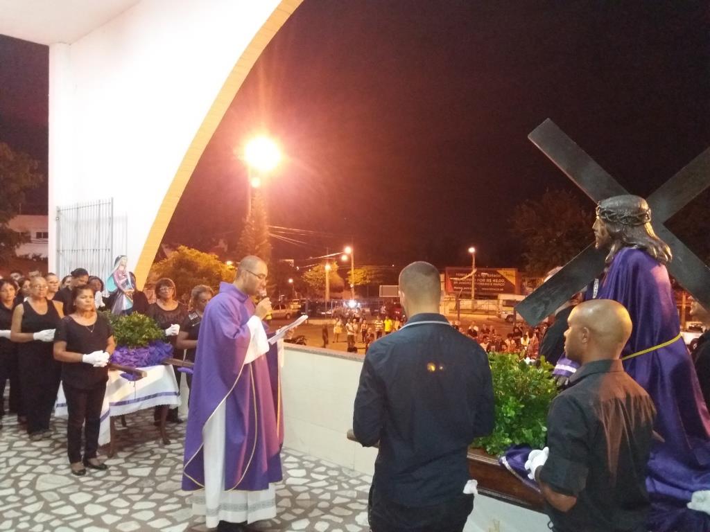 SEMANA SANTA 2018 - PROCISSÃO DO ENCONTRO NA PNSC-STA.CRUZ - EM 28/03/2018