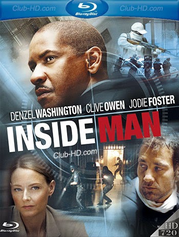 Inside Man (2006) 720p BDRip Dual Latino-Inglés [Subt. Esp] (Intriga. Thriller)