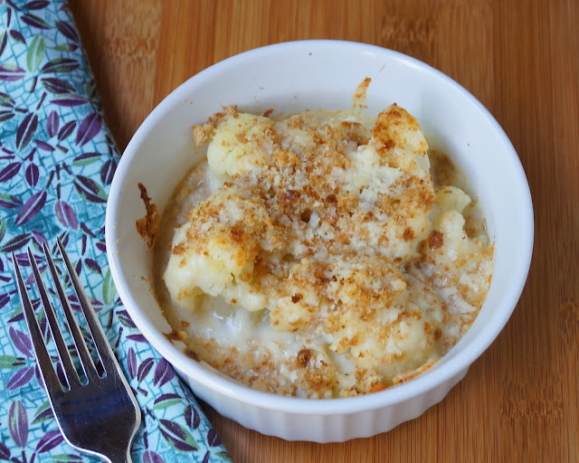 Not Just Grilled Cheese Cauliflower Gratin
