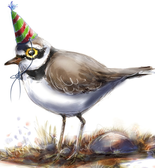 Party bird by Artmagenta
