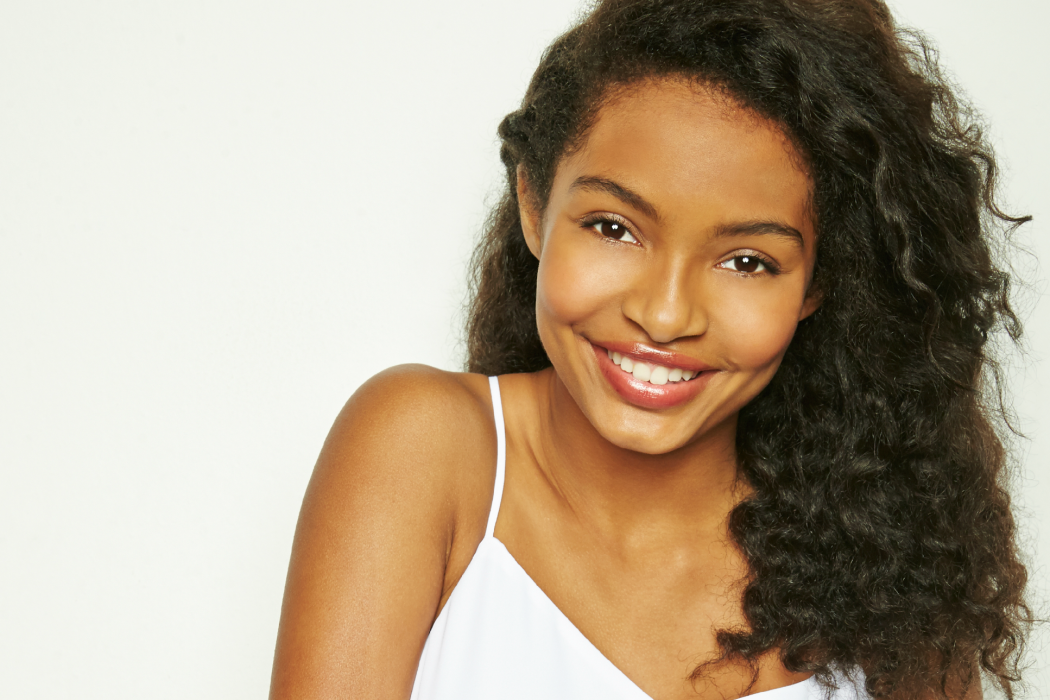 Beautiful American actress and model Yara Shahidi who currently appears on Black-ish