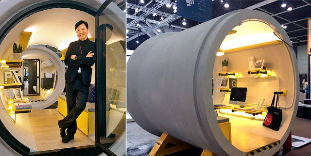 香港建築設計師提出水管屋 (concrete pipe house) 改善房價過高的居住問題1 香港建築設計師提出水管屋 (concrete pipe house) 改善房價過高的居住問題1