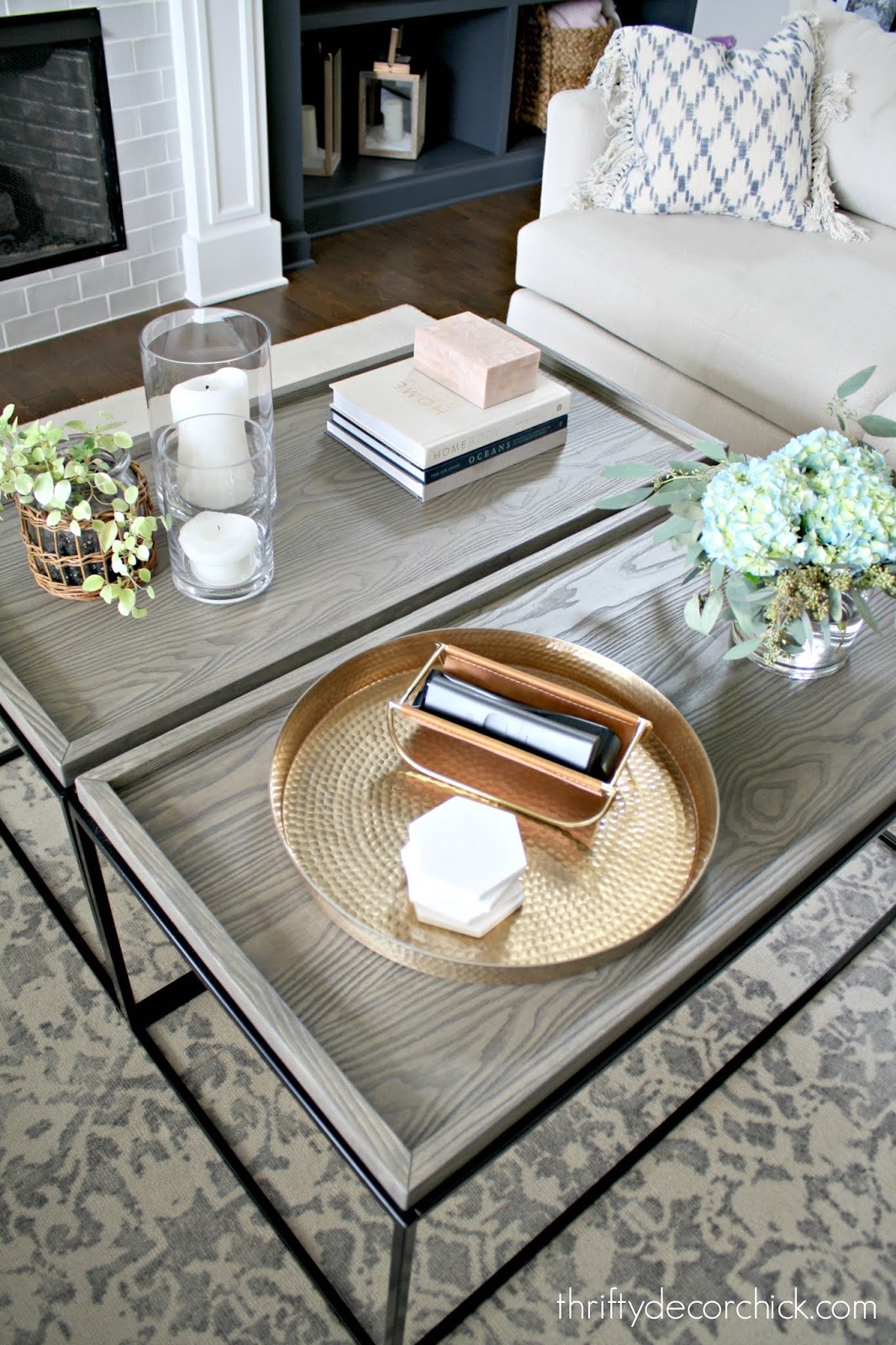 A LARGE Coffee Table for a Fraction of the Price Thrifty Decor Chick Thrifty DIY, Decor and