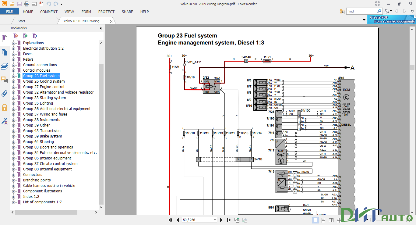 Volvo Xc90 2009 Wiring Diagram