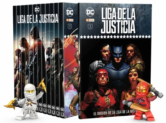 Novedades ECC Ediciones: Lego y Coleccionable Liga de la Justicia