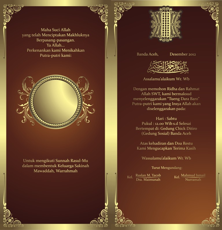 download desain undangan pernikahan coreldraw gratis