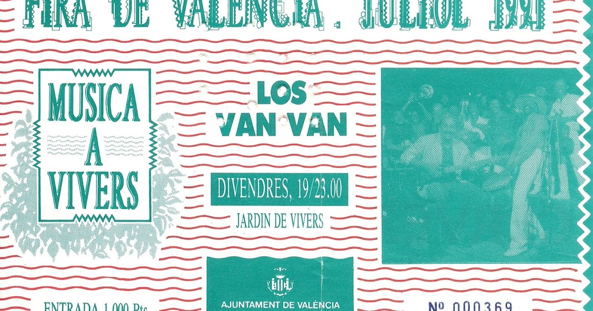 Entradas De Conciertos Los Van Van