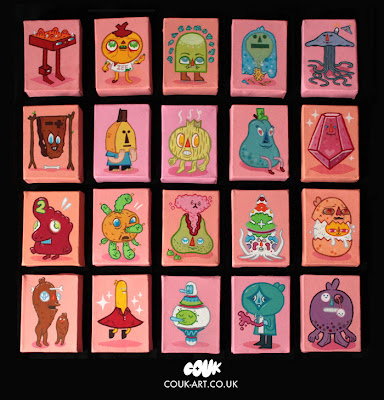 Secret Painting Club Pink Version Blind Bag Painting Series & Packaging by Couk