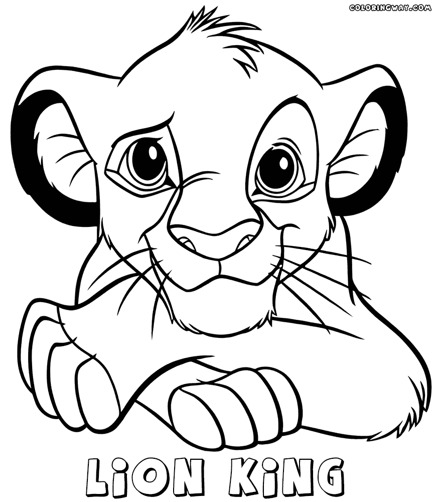 Best HD Lion King Coloring Pages Pictures | Big Collection ...
