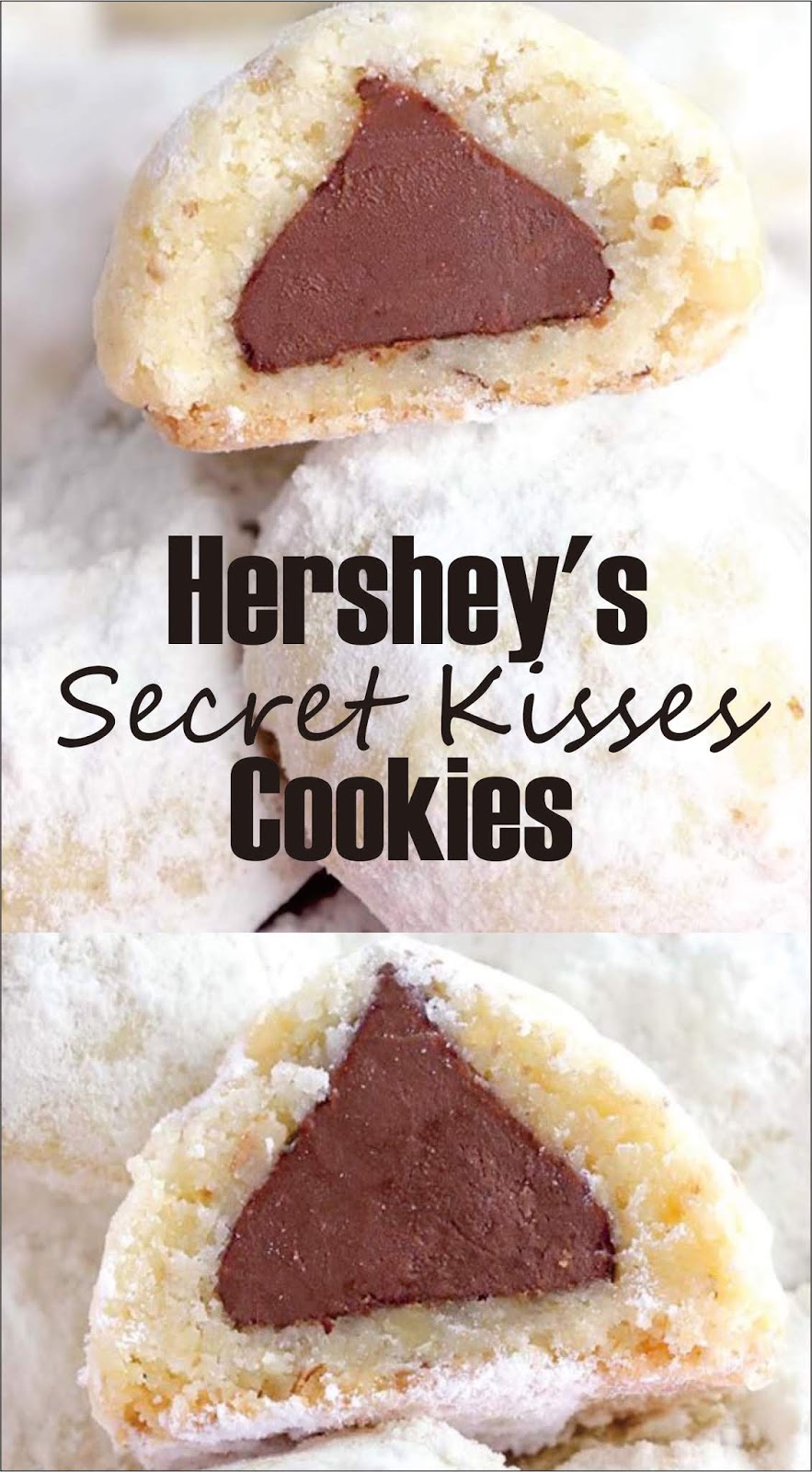 Hershey's Secret Kisses Cookies Christmas
