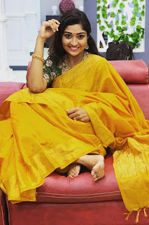 Serial Actress Neelima rani latest beautiful saree photoshoot