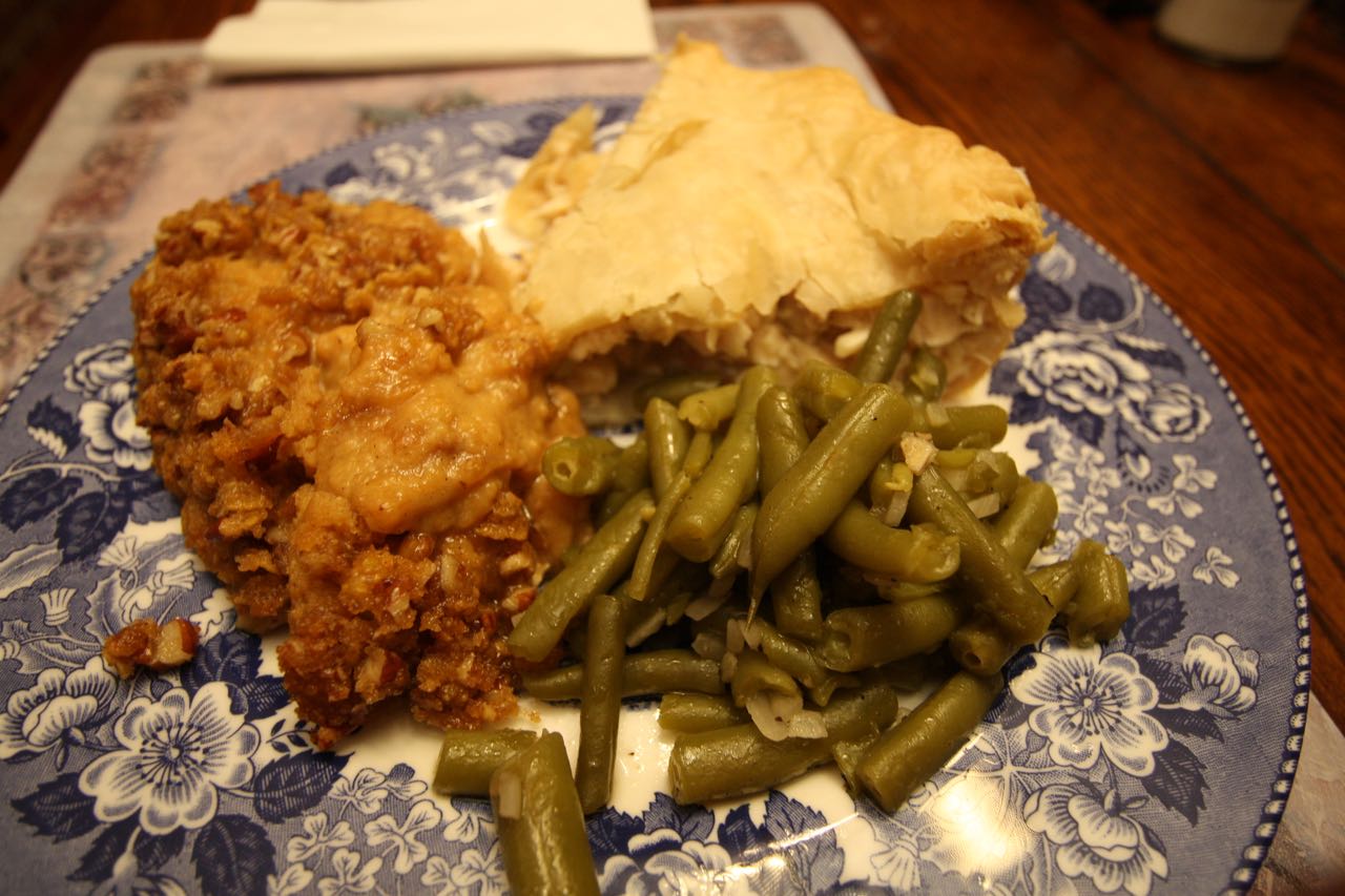 The Roediger House: Meal No. 1906: Moravian Chicken Pie