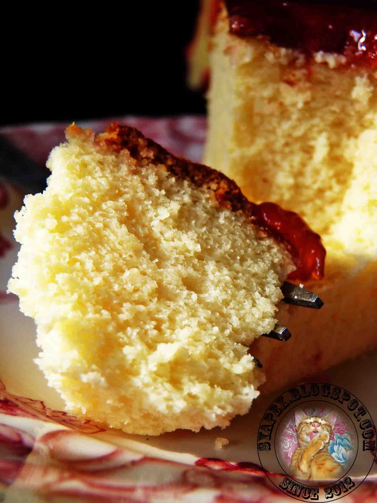 syapex kitchen: Cheddar Cheese Cake