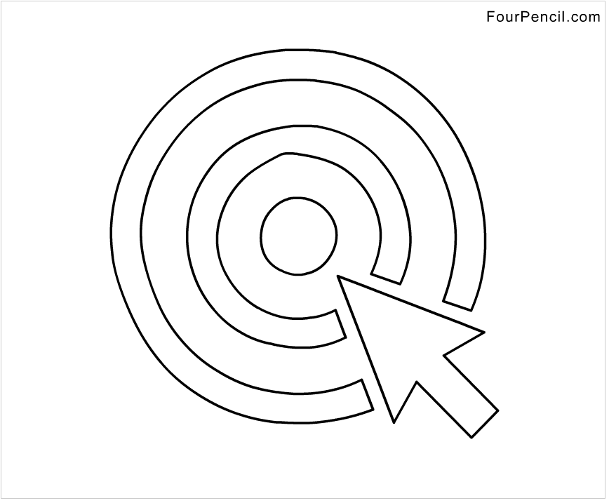 target coloring pages - photo #5