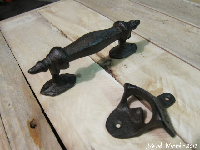old rustic handle and bottle opener, hobby lobby