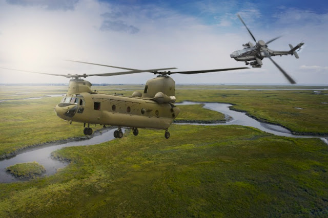 India recibirá 22 helicópteros de ataque AH-64E Apache y 15 helicópteros de carga pesada CH-47F Chinook. Ambos son los modelos más recientes de las aeronaves.