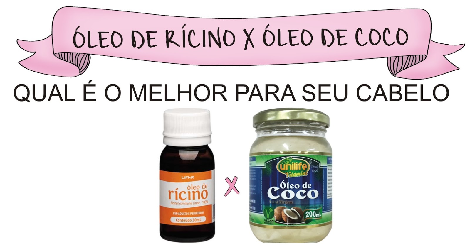 Cabelos e Makes: ÓLEO DE RÍCINO X ÓLEO DE COCO, QUAL É O MELHOR PARA SEU CABELO.