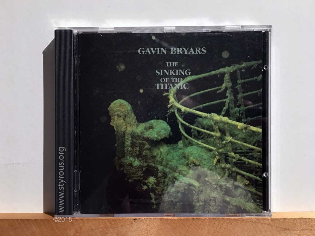 The Styrous Viewfinder 1 000 001 Cds 10 Gavin Bryars