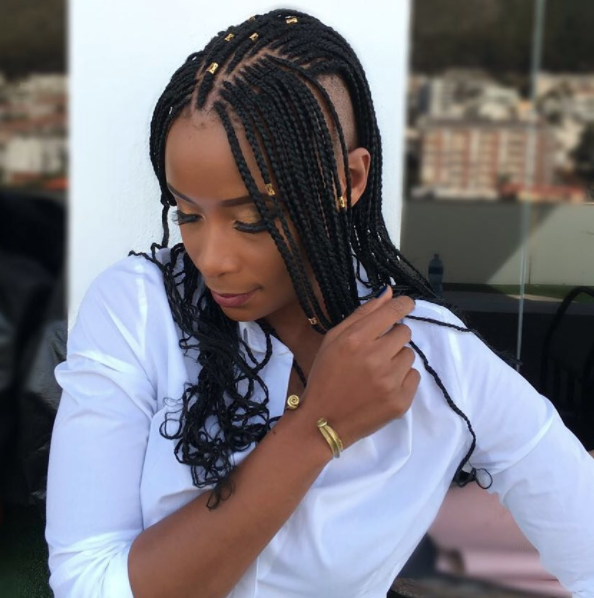 #HairObsession: 38 Year-old Bonnie Mbuli’s hair diary-Pics