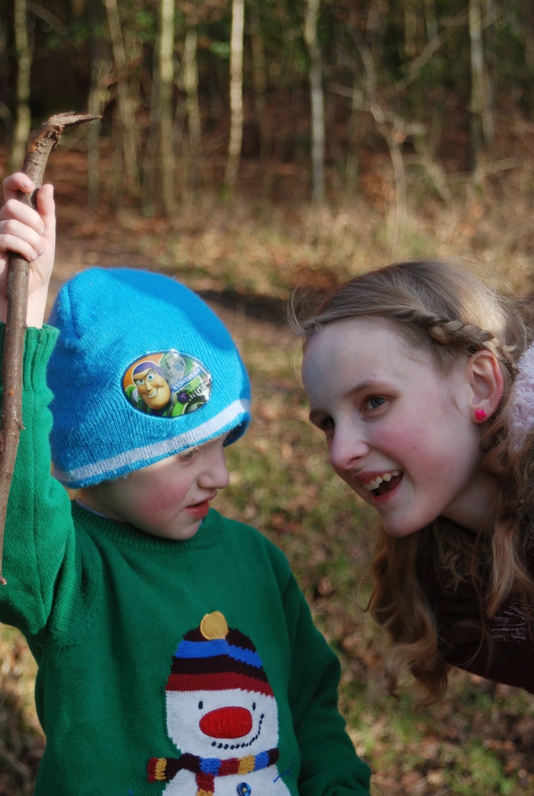 boy and sister