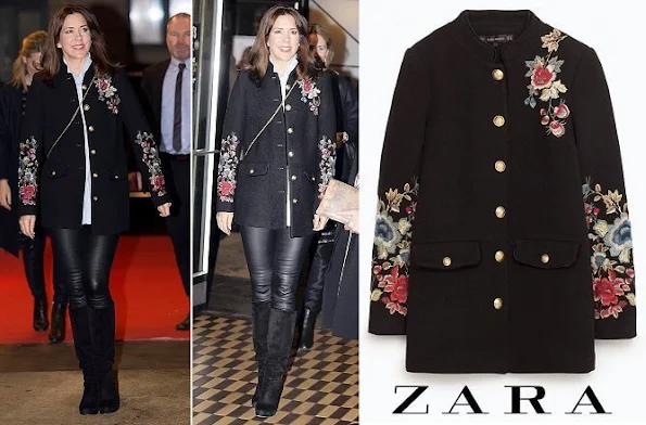 Princess Mary outfits, Cecilie Bahnsen, Prada, Massimo Dutti blazer