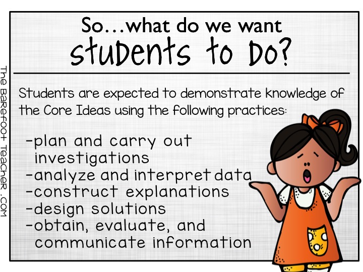 Getting to know the next generation science standards for k and 1st