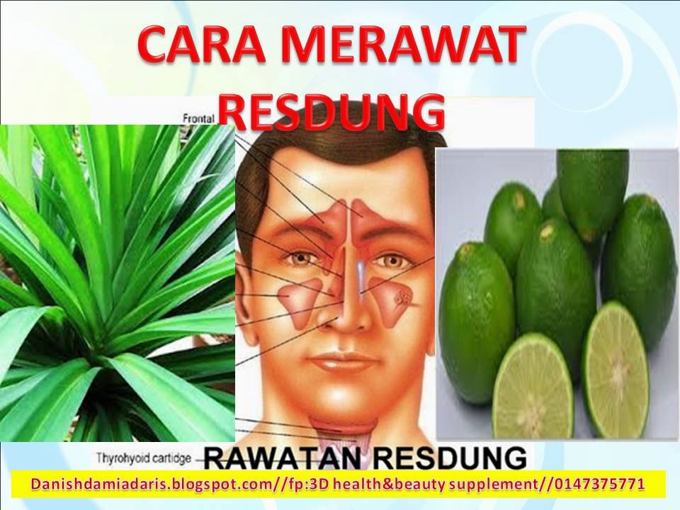 3D health beauty supplement PETUA DAUN PANDAN RAWAT GATAL AKIBAT RESDUNG