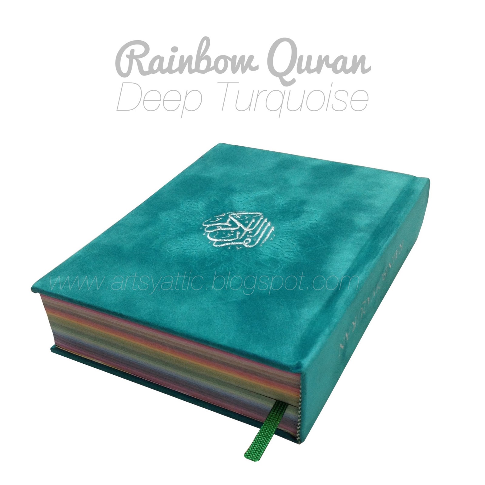 Artsy Attic Rainbow Quran With Resm Uthmani