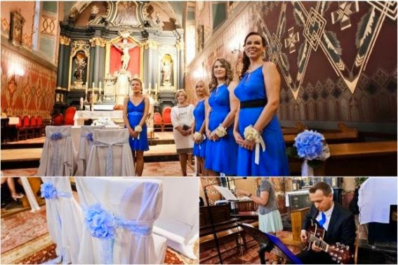 Niebieski ślub i wesele, ślub i wesele Kraków, wedding in Krakow, wedding in Poland, motyw ślubu niebieski, niebieskie wesele, wesele Folwark Zalesie