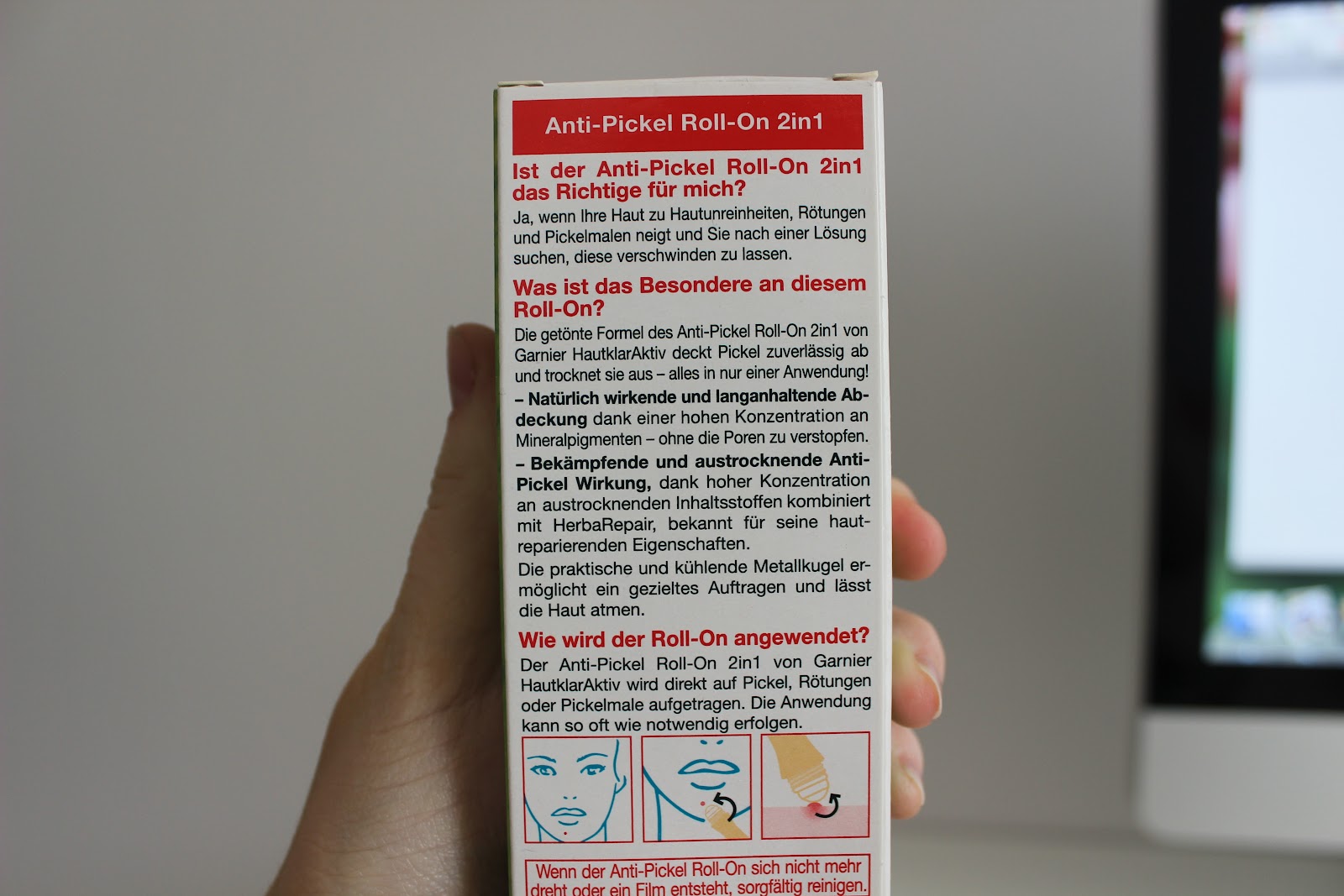 Garnier Hautklar Aktiv Akut Roll On Kaufen marieclaudine.blogspot.com