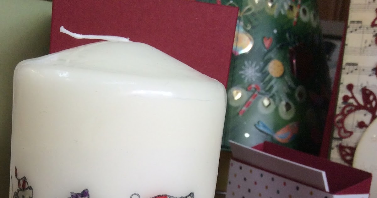 KraftingK Merry Mice Candle