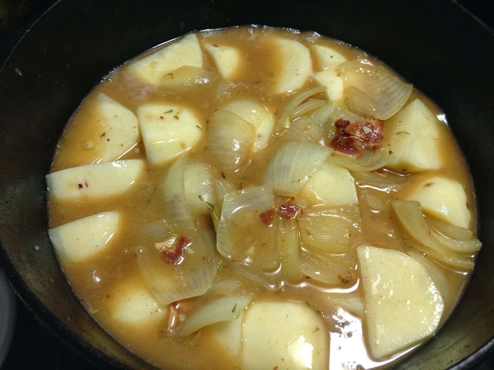 Cooking with SAHD Jacques Pepin's Potato Ragout