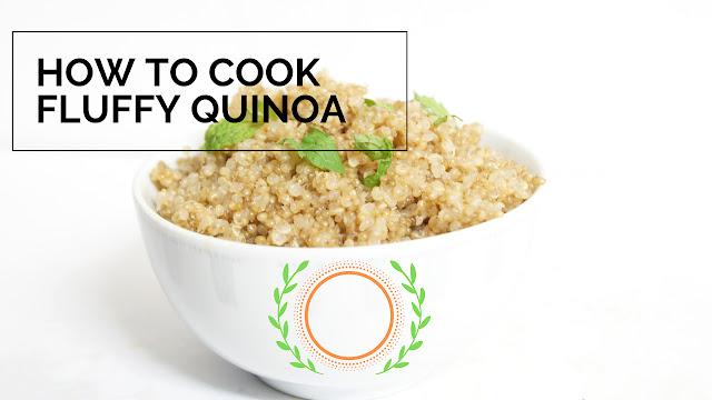 How to Cook Quinoa - Fluffy Quinoa at Home - Healthy Quinoa Recipe